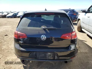 2015 Volkswagen Golf GTI SE with VIN 3VW4T7AU4FM065603, listed as a Copart auction lot 72845514 with 75,922 mi miles and Salvage Title. Bid and sale history available at carsss.com. Image 6.