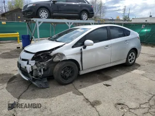 2013 Toyota Prius One with VIN JTDKN3DU0D5586264, listed as a Copart auction lot 55072005 with 105,115 mi miles and Salvage Title. Bid and sale history available at DreamBid. Image 1.