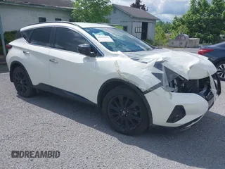 2022 Nissan Murano SV z VIN 5N1AZ2BJ0NC121155, wystawiony jako IAAI lot #41592951 z przebiegiem 31 933 mil mil oraz . Historia ofert i sprzedaży dostępna na DreamBid. Obrazek 1.