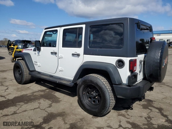 2013 Jeep Wrangler Unlimited Sport with VIN 1C4BJWDG5DL694642, listed as a Copart auction lot 52444395 with 92,559 mi miles and Clean Title. Bid and sale history available at carsss.com. Image 2.