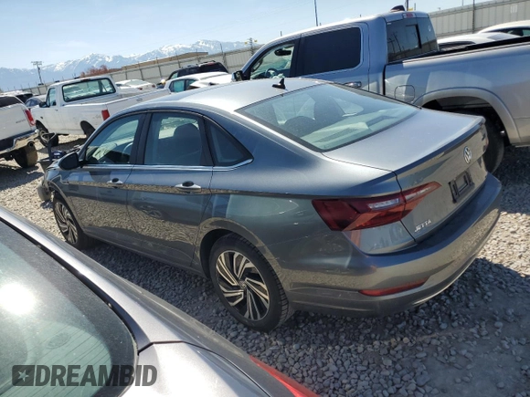 2021 Volkswagen Jetta SEL with VIN 3VWE57BU6MM052524, listed as a Copart auction lot 55524055 with 64,748 mi miles and Salvage title. Bid and sale history available at DreamBid. Image 2.