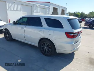 2017 Dodge Durango GT with VIN 1C4RDHDG9HC923668, listed as a IAAI auction lot 42048583 with 107,415 mi miles and . Bid and sale history available at DreamBid. Image 3.