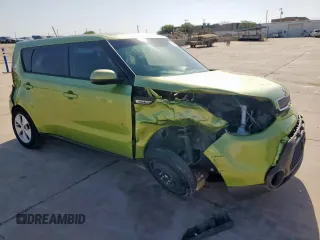 2015 Kia Soul with VIN KNDJN2A20F7776467, listed as a Copart auction lot 52635705 with 114,594 mi miles and Salvage Title. Bid and sale history available at DreamBid. Image 4.