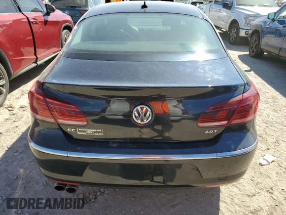 2013 Volkswagen CC Lux with VIN WVWRP7AN1DE563265, listed as a Copart auction lot 76787704 with 101,553 mi miles and Salvage Title. Bid and sale history available at DreamBid. Image 6.