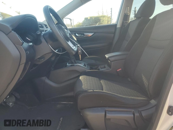 2017 Nissan Rogue S with VIN JN8AT2MT6HW143074, listed as a Copart auction lot 49652595 with 70,750 mi miles and Salvage Title. Bid and sale history available at carsss.com. Image 7.