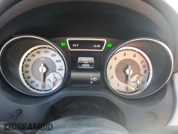 2016 Mercedes-Benz CLA 250 with VIN WDDSJ4GB5GN389788, listed as a Copart auction lot 39576194 with 86,856 mi miles and . Bid and sale history available at DreamBid. Image 9.