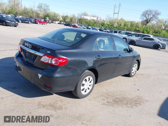 2011 Toyota Corolla L with VIN 2T1BU4EE2BC547272, listed as a IAAI auction lot 42067240 with 175,982 mi miles. Bid and sale history available at carsss.com. Image 4.