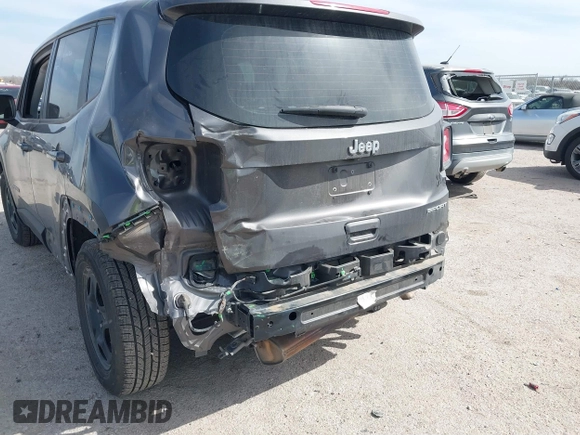 2018 Jeep Renegade Sport with VIN ZACCJAAB5JPG70171, listed as a IAAI auction lot 41818247 with 103,741 mi miles and . Bid and sale history available at DreamBid. Image 6.