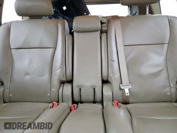 2012 Toyota Highlander Limited with VIN 5TDYK3EHXCS081555, listed as a Copart auction lot 58797705 with 237,476 mi miles and Salvage title. Bid and sale history available at DreamBid. Image 10.