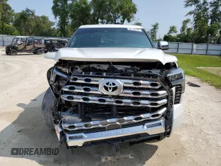 2022 Toyota Tundra 1794 Edition with VIN 5TFMA5DB8NX045273, listed as a Copart auction lot 59119765 with 37,454 mi miles and Non repairable. Bid and sale history available at DreamBid. Image 5.