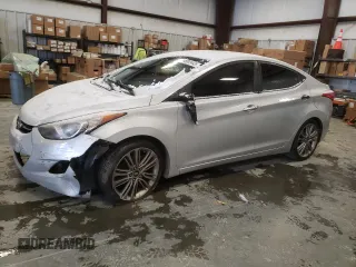 2012 Hyundai Elantra Limited with VIN KMHDH4AE9CU471584, listed as a Copart auction lot 46041445 with 199,632 mi miles and Salvage Title. Bid and sale history available at carsss.com. Image 1.