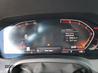2020 BMW 3 Series 330i z VIN 3MW5R1J05L8B41251, wystawiony jako Copart lot #55253715 z przebiegiem 77 510 mil mil oraz Szkoda całkowita • Salvage title. Historia ofert i sprzedaży dostępna na DreamBid. Obrazek 9.