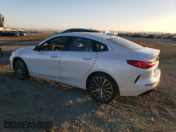 2023 BMW 2 Series 228i with VIN WBA53AK04P7M66299, listed as a Copart auction lot 81856304 with 7,037 mi miles and Salvage Title. Bid and sale history available at carsss.com. Image 2.