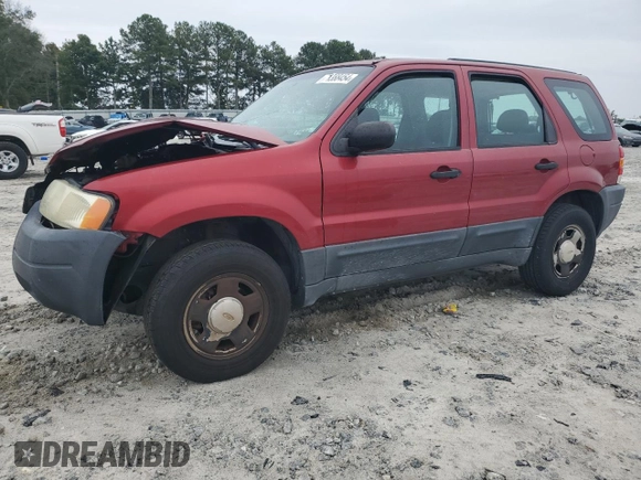 2003 Ford Escape XLS Popular with VIN 1FMYU92153KC96798, listed as a Copart auction lot 71388454 with 161,329 mi miles and Salvage Title. Bid and sale history available at carsss.com. Image 1.