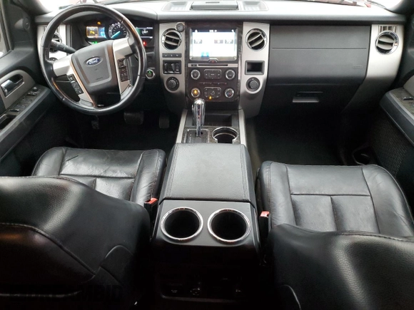 2016 Ford Expedition Limited with VIN 1FMJU2AT6GEF39017, listed as a Copart auction lot 85865614 with 190,359 mi miles and Salvage title. Bid and sale history available at DreamBid. Image 8.