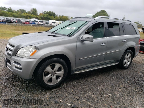 2012 Mercedes-Benz GL-Class GL 450 with VIN 4JGBF7BE7CA801589, listed as a Copart auction lot 72440564 with 0 mi miles and Salvage Title. Bid and sale history available at carsss.com. Image 1.