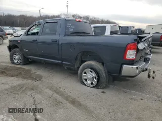 2021 Ram 2500 Tradesman with VIN 3C6UR5CJ2MG561219, listed as a Copart auction lot 82590154 with 25,389 mi miles and Salvage title. Bid and sale history available at DreamBid. Image 2.
