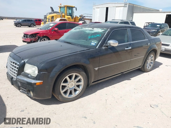 2006 Chrysler 300 C with VIN 2C3KA63H56H316500, listed as a IAAI auction lot 41811247 with 135,100 mi miles. Bid and sale history available at carsss.com. Image 2.