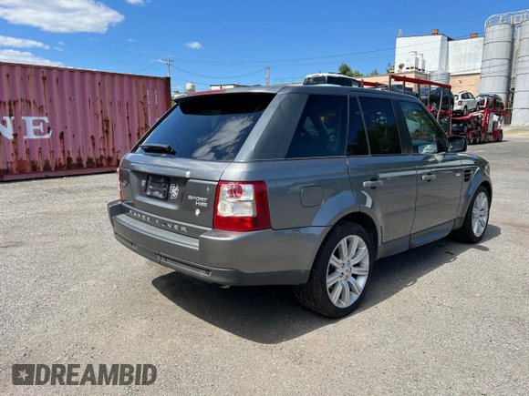 2009 Land Rover Range Rover Sport HSE with VIN SALSF25439A214589, listed as a Copart auction lot 41541595 with 208,970 mi miles and Clean Title. Bid and sale history available at carsss.com. Image 4.