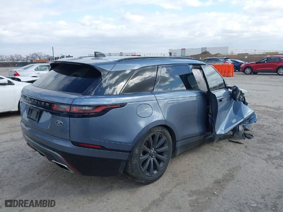 2019 Land Rover Range Rover Velar R-Dynamic SE with VIN SALYL2FV3KA227942, listed as a IAAI auction lot 41701785 with 41,160 mi miles. Bid and sale history available at carsss.com. Image 4.