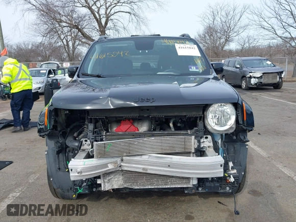 2018 Jeep Renegade Latitude with VIN ZACCJBBB1JPJ07734, listed as a IAAI auction lot 41615042 with 60,675 mi miles and . Bid and sale history available at carsss.com. Image 6.