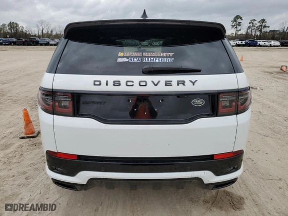 2023 Land Rover Discovery Sport S R-Dynamic with VIN SALCT2FX4PH323525, listed as a Copart auction lot 43168435 with 30,732 mi miles and Salvage Title. Bid and sale history available at carsss.com. Image 6.