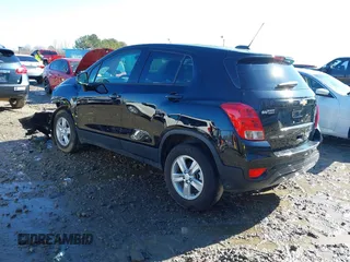 2022 Chevrolet Trax LS with VIN KL7CJNSM2NB554978, listed as a IAAI auction lot 41416440 with 23,658 mi miles. Bid and sale history available at carsss.com. Image 3.