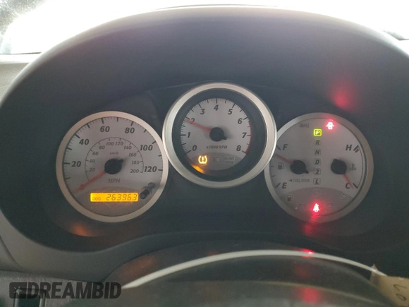 2005 Toyota RAV4 with VIN JTEGD20V350066510, listed as a Copart auction lot 54350925 with 263,963 mi miles and Salvage Title. Bid and sale history available at carsss.com. Image 9.