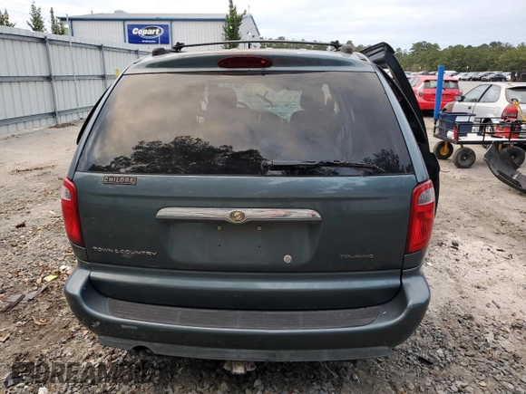 2005 Chrysler Town & Country Touring z VIN 2C4GP54L35R460908, wystawiony jako Copart lot #74486784 z przebiegiem Nie podano mil oraz Szkoda całkowita • Salvage title. Historia ofert i sprzedaży dostępna na DreamBid. Obrazek 6.