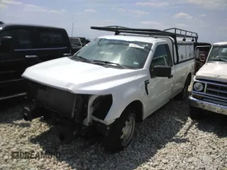 2022 Ford F-150 XL with VIN 1FTMF1CB0NKD24628, listed as a Copart auction lot 47822995 with 34,664 mi miles and Salvage Title. Bid and sale history available at carsss.com. Image 1.
