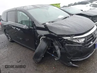 2021 Honda Odyssey EX with VIN 5FNRL6H53MB010305, listed as a IAAI auction lot 41028592 with 39,368 mi miles and . Bid and sale history available at DreamBid. Image 1.