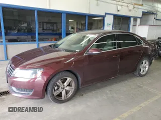 2012 Volkswagen Passat SE z VIN 1VWBP7A35CC010271, wystawiony jako Copart lot #51178225 z przebiegiem 156 754 mil mil oraz Szkoda całkowita • Salvage title. Historia ofert i sprzedaży dostępna na DreamBid. Obrazek 1.