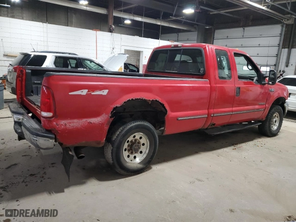 1999 Ford Super Duty F-350 SRW XL with VIN 1FTSX31F5XED17262, listed as a Copart auction lot 82159324 with 246,779 mi miles and Salvage Title. Bid and sale history available at carsss.com. Image 3.