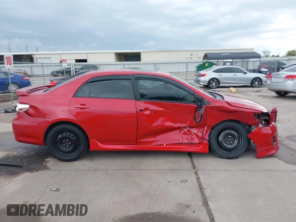 2013 Toyota Corolla L with VIN 5YFBU4EE8DP218935, listed as a IAAI auction lot 41881248 with 120,210 mi miles. Bid and sale history available at carsss.com. Image 14.
