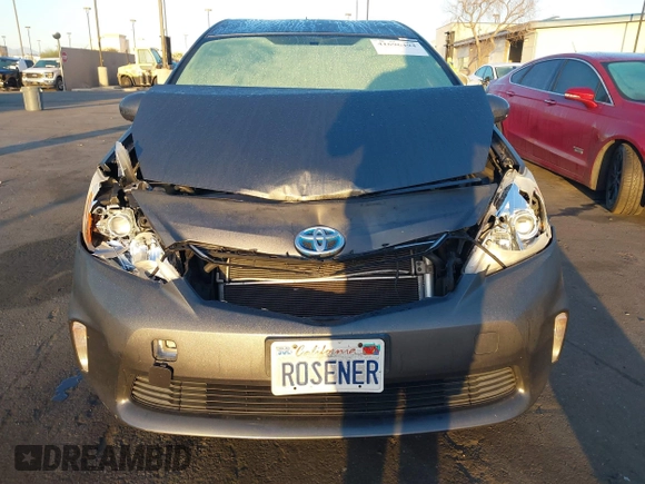 2014 Toyota Prius Two with VIN JTDZN3EU1E3325560, listed as a IAAI auction lot 41696494 with 113,620 mi miles and . Bid and sale history available at DreamBid. Image 12.