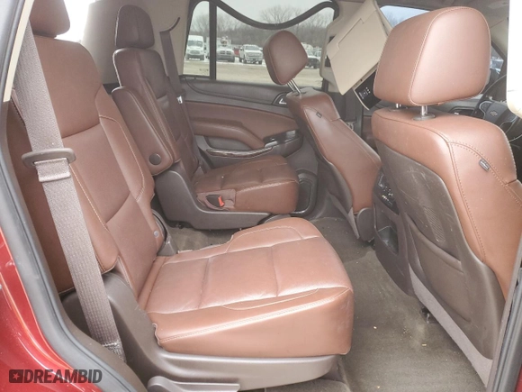 2016 Chevrolet Tahoe LTZ with VIN 1GNSKCKC2GR257458, listed as a Copart auction lot 45684125 with 0 mi miles and Salvage Title. Bid and sale history available at carsss.com. Image 12.