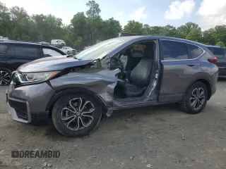 2020 Honda CR-V EX with VIN 7FARW2H52LE002862, listed as a Copart auction lot 60224795 with 150,108 mi miles and Salvage title. Bid and sale history available at DreamBid. Image 1.