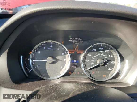 2019 Acura MDX Technology with VIN 5J8YD4H59KL003061, listed as a Copart auction lot 53265705 with 128,062 mi miles and Salvage title. Bid and sale history available at DreamBid. Image 9.