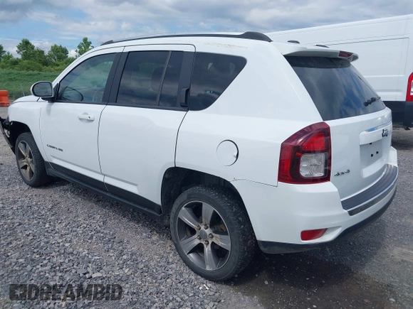 2016 Jeep Compass High Altitude with VIN 1C4NJDEB0GD558714, listed as a IAAI auction lot 42554956 with 108,330 mi miles and . Bid and sale history available at DreamBid. Image 3.