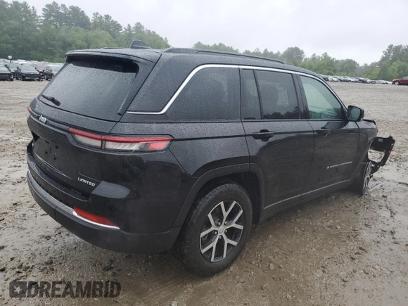2024 Jeep Grand Cherokee Limited z VIN 1C4RJHBG4RC260670, wystawiony jako Copart lot #64094415 z przebiegiem 7 006 mil mil oraz Szkoda całkowita • Salvage title. Historia ofert i sprzedaży dostępna na DreamBid. Obrazek 3.