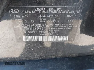 2018 Hyundai Sonata Limited with VIN 5NPE34AF1JH606371, listed as a IAAI auction lot 41762131 with 94,295 mi miles and . Bid and sale history available at DreamBid. Image 9.