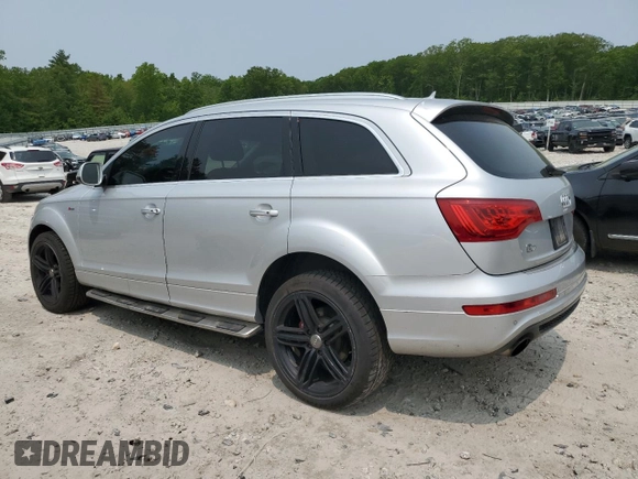 2011 Audi Q7 S line z VIN WA1DGAFE8BD003532, wystawiony jako Copart lot #59316735 z przebiegiem 128 498 mil mil oraz Czysty tytuł • Clean title. Historia ofert i sprzedaży dostępna na DreamBid. Obrazek 2.
