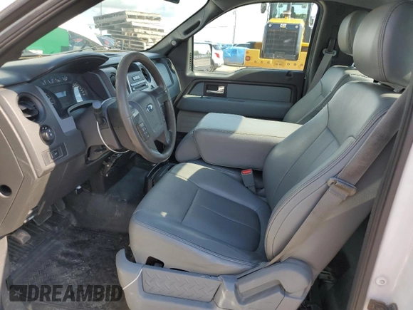 2014 Ford F-150 XL with VIN 1FTNF1EF7EKE31924, listed as a Copart auction lot 63032584 with 223,517 mi miles and Salvage Title. Bid and sale history available at carsss.com. Image 7.