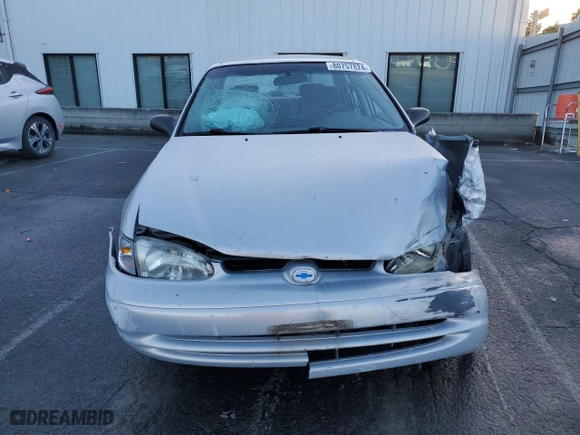 2001 Chevrolet Prizm with VIN 1Y1SK52801Z409188, listed as a Copart auction lot 80757824 with 0 mi miles and Salvage Title. Bid and sale history available at carsss.com. Image 5.