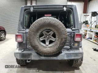 2018 Jeep Wrangler Unlimited Sport S z VIN 1C4HJXDG6JW133411, wystawiony jako Copart lot #82704734 z przebiegiem 46 141 mil mil oraz Szkoda całkowita • Salvage title. Historia ofert i sprzedaży dostępna na DreamBid. Obrazek 6.