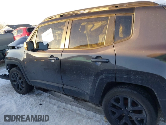 2016 Jeep Renegade Latitude with VIN ZACCJBBT6GPD80057, listed as a IAAI auction lot 41268210 with 95,618 mi miles. Bid and sale history available at carsss.com. Image 14.