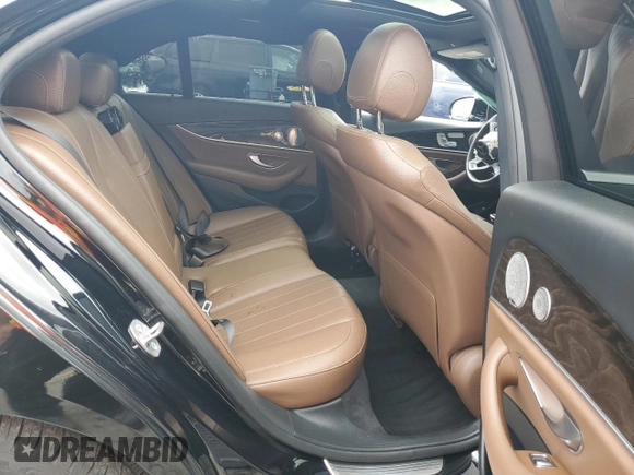 2017 Mercedes-Benz E 300 Luxury with VIN WDDZF4KB5HA045524, listed as a Copart auction lot 58699695 with 52,611 mi miles and Salvage title. Bid and sale history available at DreamBid. Image 10.