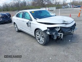 2018 Chevrolet Impala Premier with VIN 2G1125S31J9107593, listed as a IAAI auction lot 42008579 with 243,170 mi miles and . Bid and sale history available at DreamBid. Image 1.