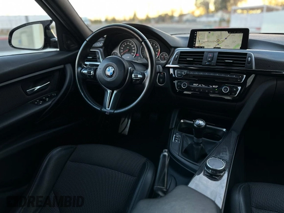 2018 BMW M3 with VIN WBS8M9C51J5K99949, listed as a Copart auction lot 42874973 with 44,383 mi miles. Bid and sale history available at carsss.com. Image 9.