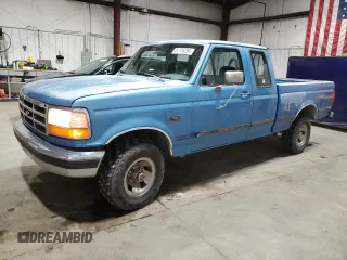 1993 Ford F-150 with VIN 1FTEX14Y1PKA64182, listed as a Copart auction lot 81776294 with 163,422 mi miles and Clean Title. Bid and sale history available at carsss.com. Image 1.